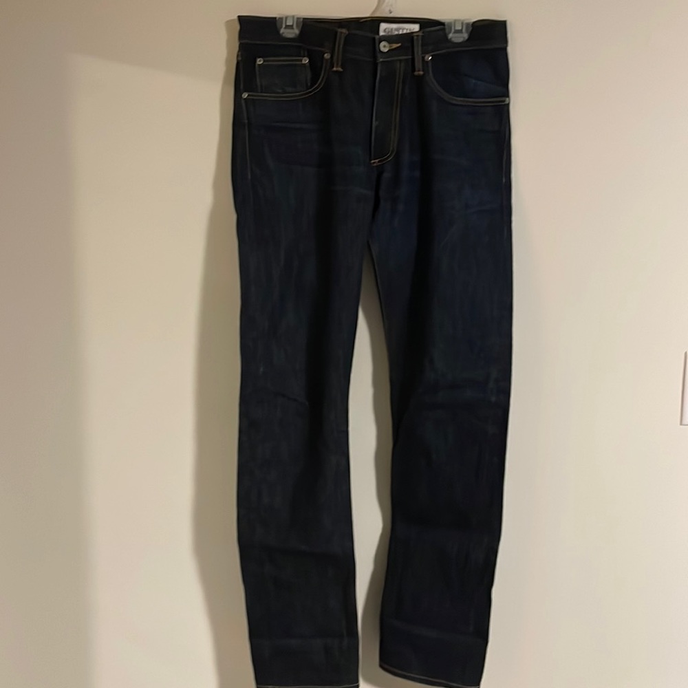 Gustin California Slim fit jeans with Raw finish.
